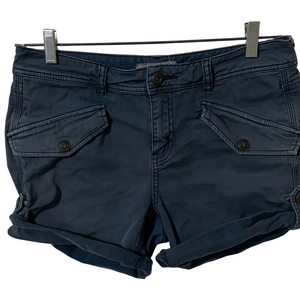 Free People Blue Distressed Shorts Size 6